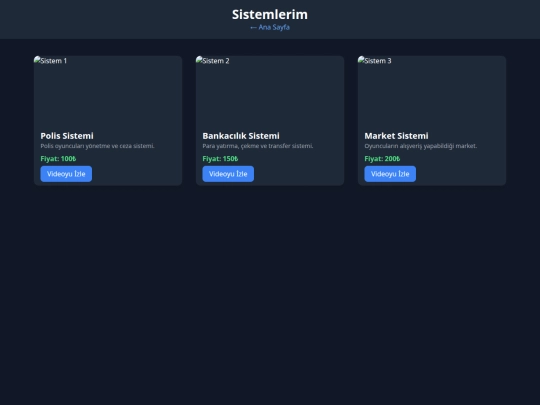Sistemler screenshot