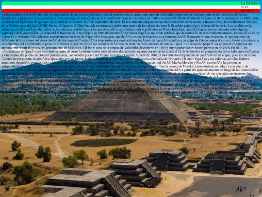 ACTIVIDAD2/la idependencia de mexico screenshot