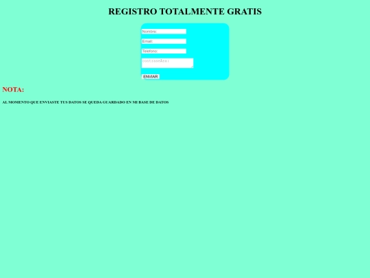 sitio 5apv/REGISTRO screenshot