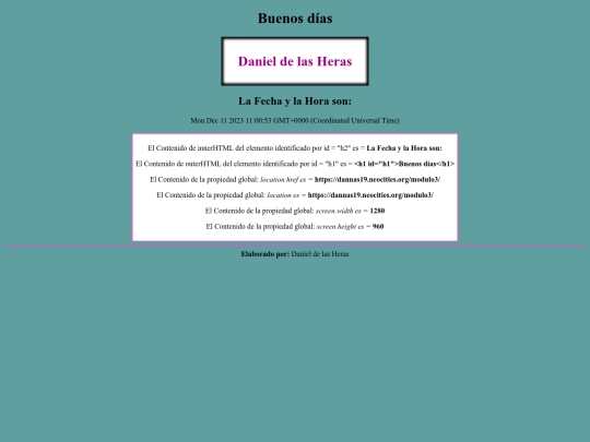 modulo3 screenshot