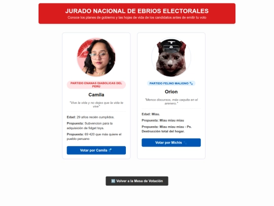camilapresidenta/candidatos screenshot