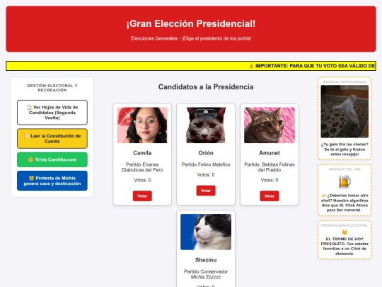 camilapresidenta screenshot