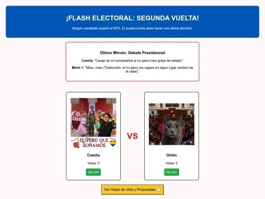 camilapresidenta/segunda-vuelta screenshot