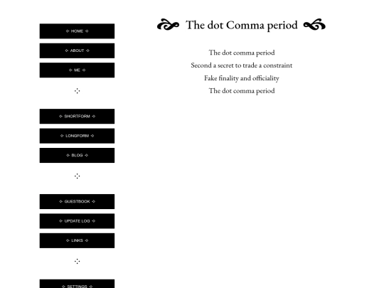 The_dot_Comma_period screenshot