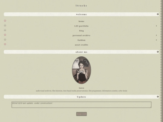 menu screenshot
