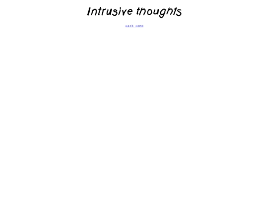 intrusivethoughts screenshot
