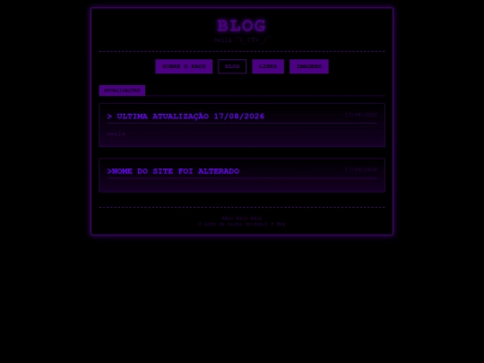 blog screenshot