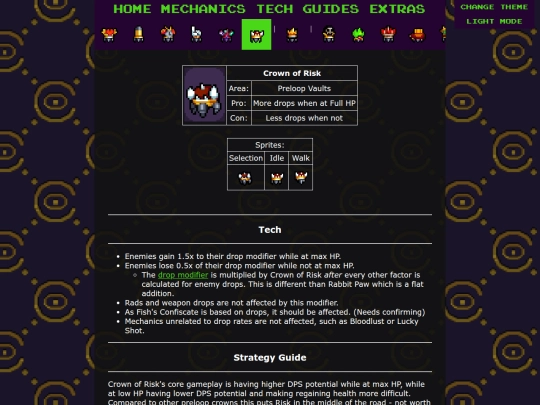 crown/risk screenshot