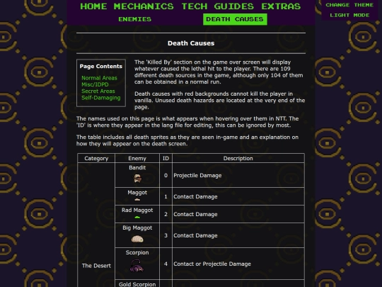 enemies/deaths screenshot