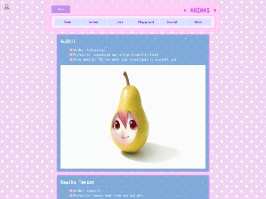 Pages/animas screenshot