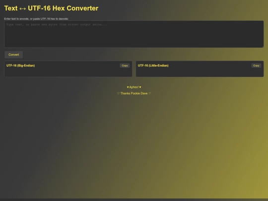 utf16 screenshot
