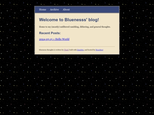 blog screenshot