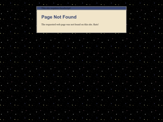 blog/not_found screenshot