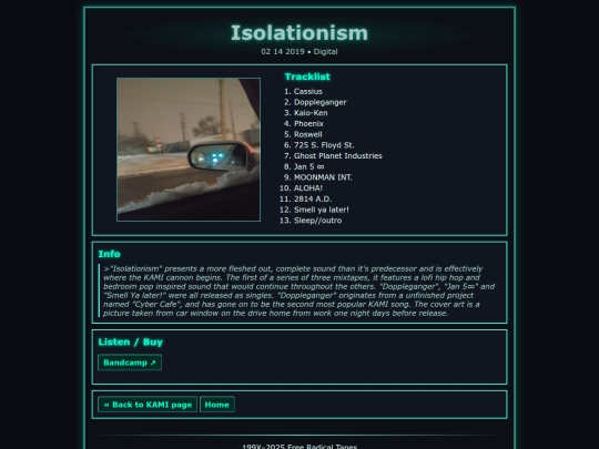 Kami_albums/iso screenshot