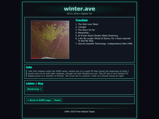 Kami_ep/winterave screenshot