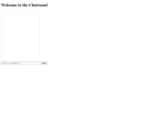 chatroom screenshot
