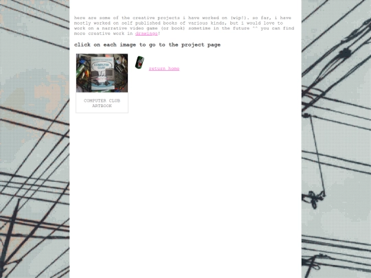 projects screenshot