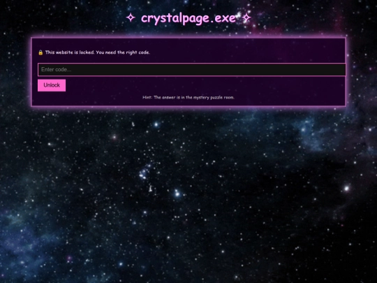 CrystalPage.EXE/newfile screenshot