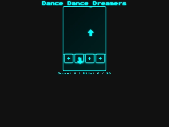 Dance-Dance-Revolution game/newfile screenshot