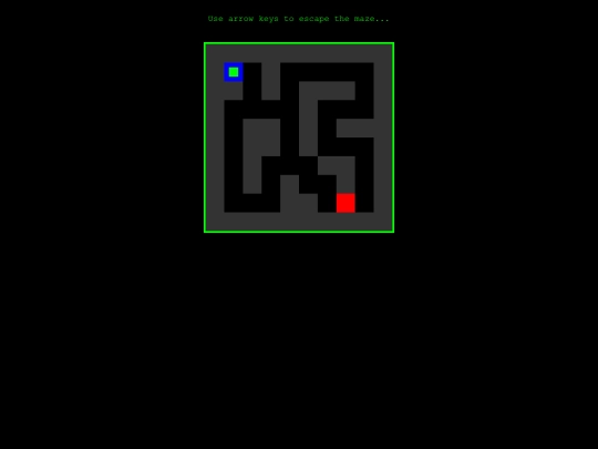 DreamCoreX/Maze/maze screenshot