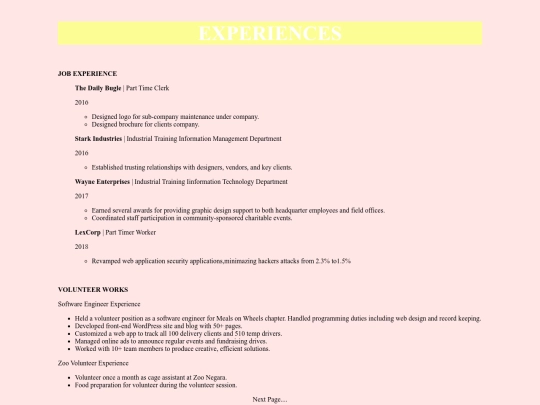 HTML/job screenshot