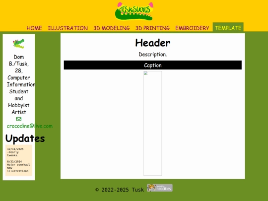 PageTemplate screenshot