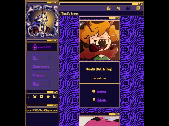 MiscPages/MyFriends screenshot