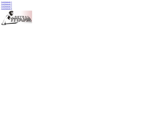 Assignment5 screenshot