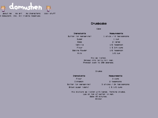 crumbcake screenshot