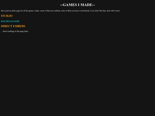 games screenshot