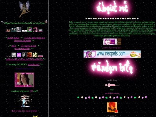 aboutme screenshot