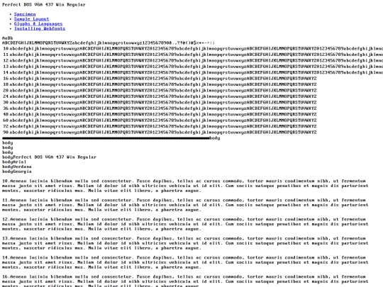 fonts/perfect_dos_vga_437_win-demo screenshot