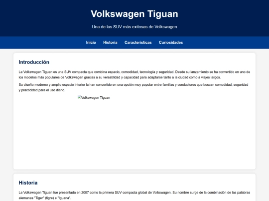 proyecto paginas web/tiguan screenshot