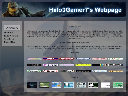 AboutMe screenshot