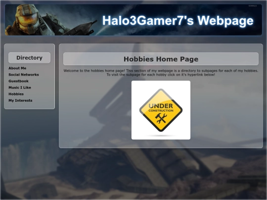 Hobbies screenshot