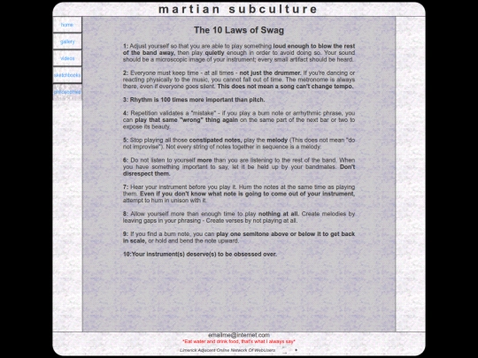 the-10-laws-of-swag screenshot