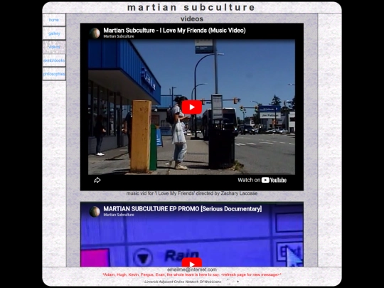 videos screenshot