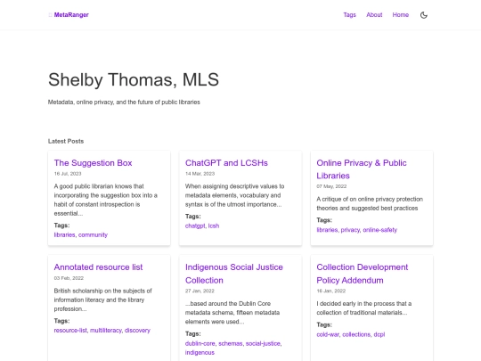 index screenshot
