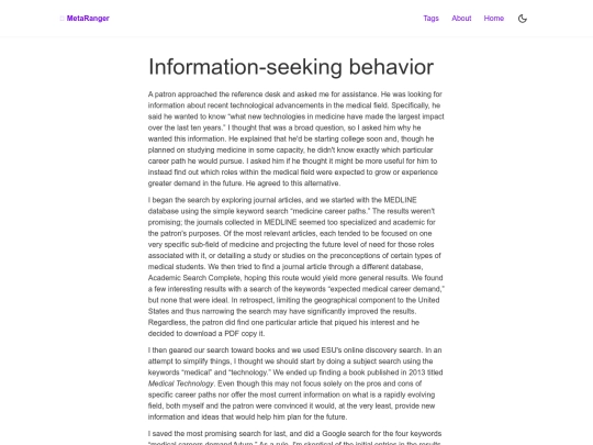 posts/information-seeking-behavior screenshot