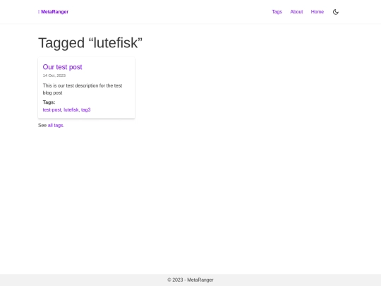 tags/lutefisk screenshot