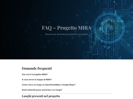 VERIFICA/faq (crea faq ed evidenzia)/faq screenshot