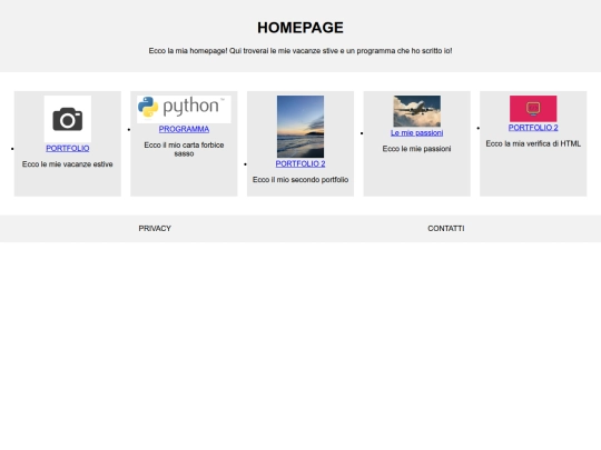 homepage_sito screenshot