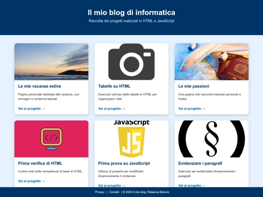 myblog screenshot
