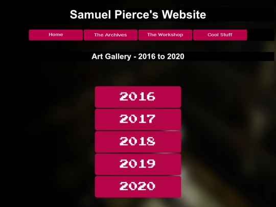 art-gallery-2016-to-2020-landing-page screenshot