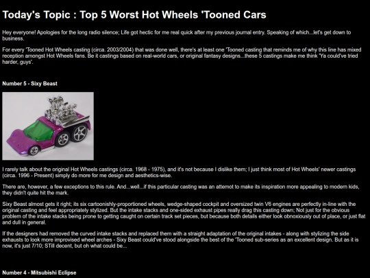 web-journal-text screenshot