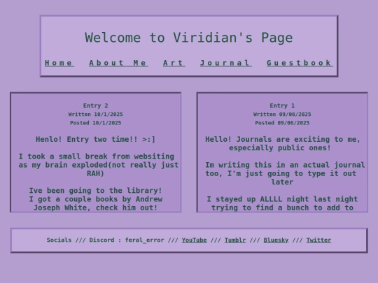 journal screenshot