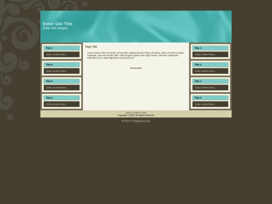 miscellaneous/brown-and-teal screenshot