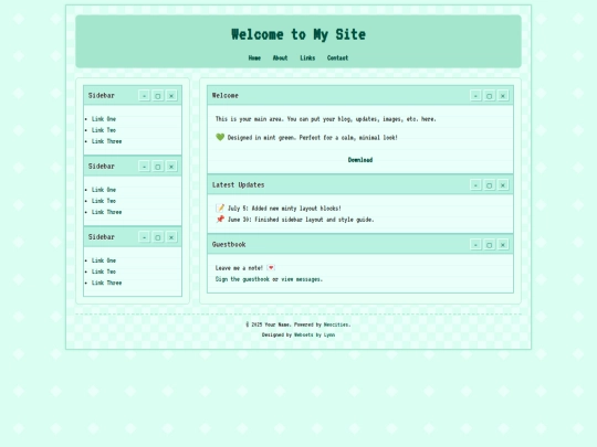 responsive-misc/mint-green screenshot