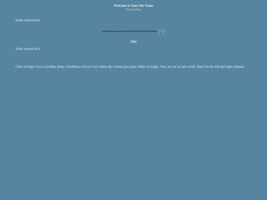 sidebars-with-iframes/peach-roses/content screenshot