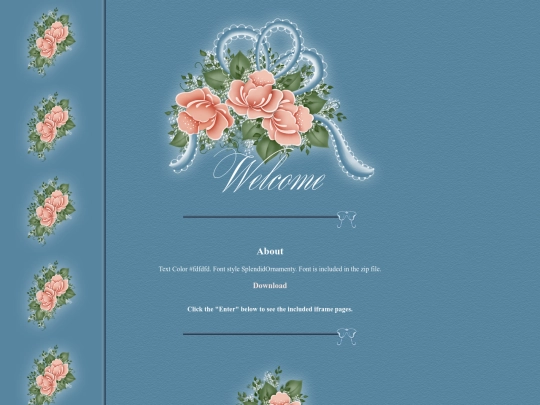 sidebars-with-iframes/peach-roses screenshot